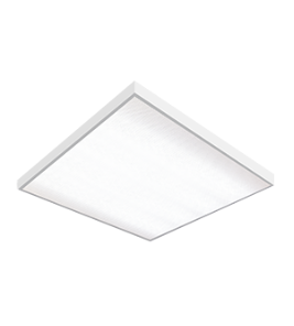 Светодиодный светильник "ВАРТОН" Премиум встраиваемый/накладной 595*595*50мм 36 ВТ 3950К с микроволновым датчиком движения