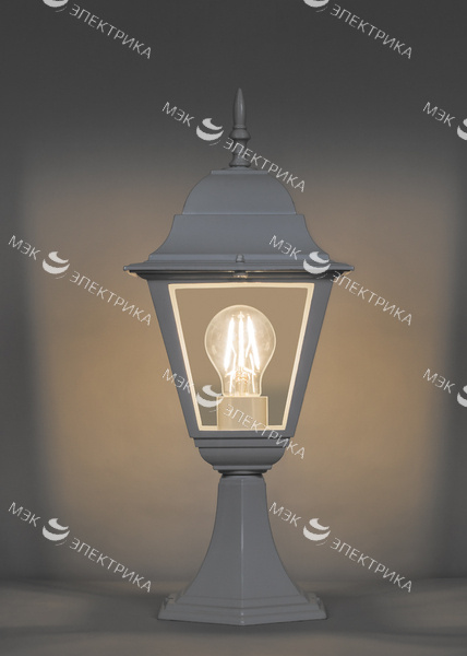 Светильник садово-парковый 60W 230V E27 белый, 4104 "Классика" Feron