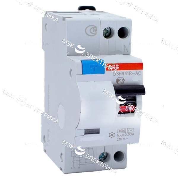 Диф. автомат АВВ DSН941 10/30мА тип АС 2п