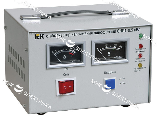 Стабилизатор напряжения СНИ 1/220 2.0кВА 1ф IEK IVS10-1-02000