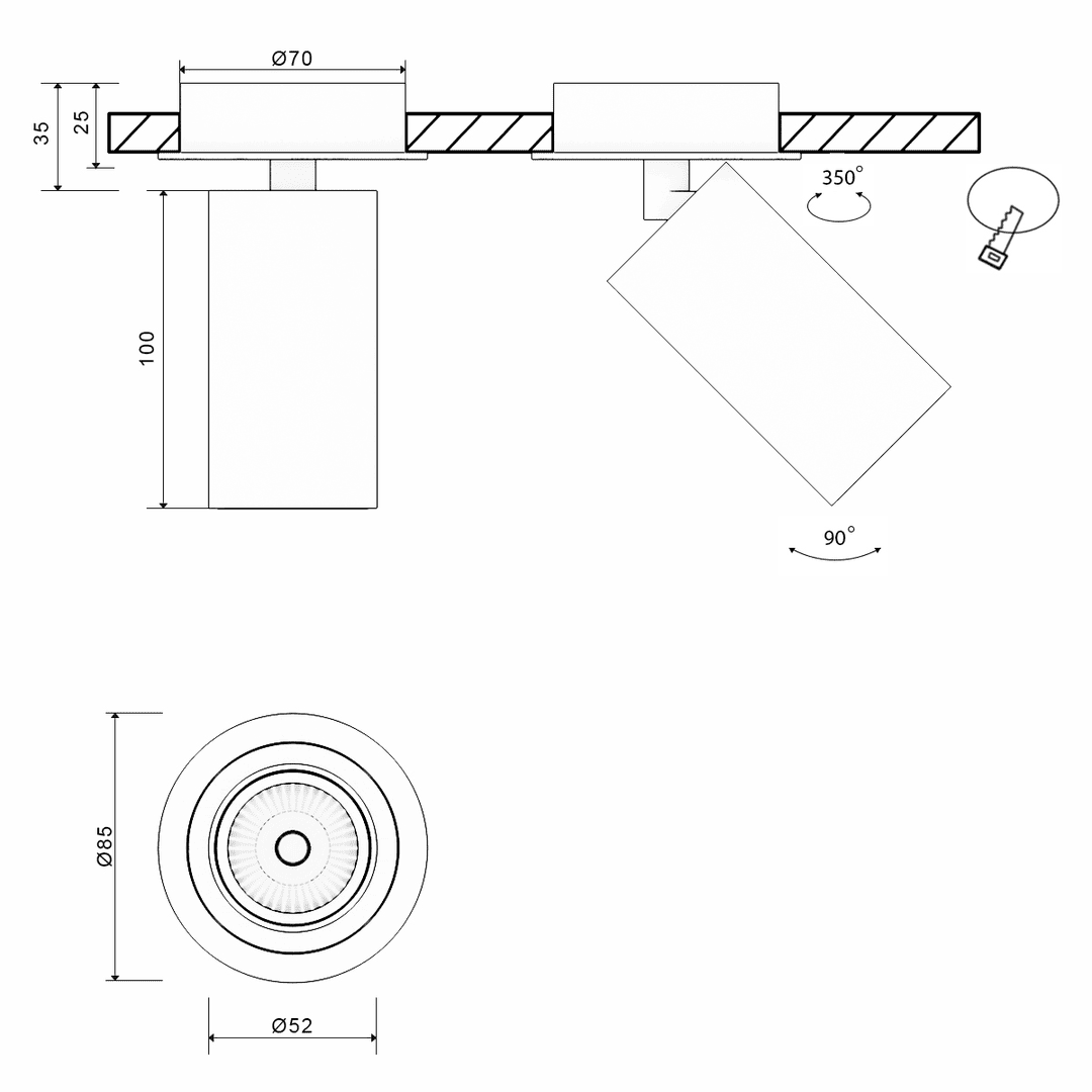 Крепление MINI-VILLY M4 Крепление MINI-VILLY M4