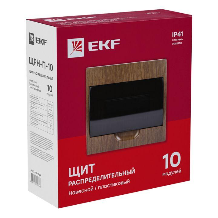 Щит ЩРН-П-10 IP41 темное дерево PROxima EKF pb40-n-10-dark Щит ЩРН-П-10 IP41 темное дерево PROxima EKF pb40-n-10-dark