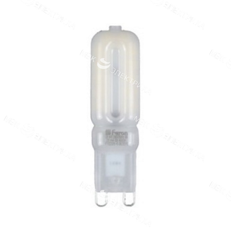 Лампа светодиодная G9-7W-6400К LB-431 Feron