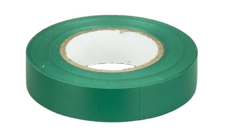 Изолента ПВХ 19х20 зеленая  Изолента ПВХ 19х20 зеленая