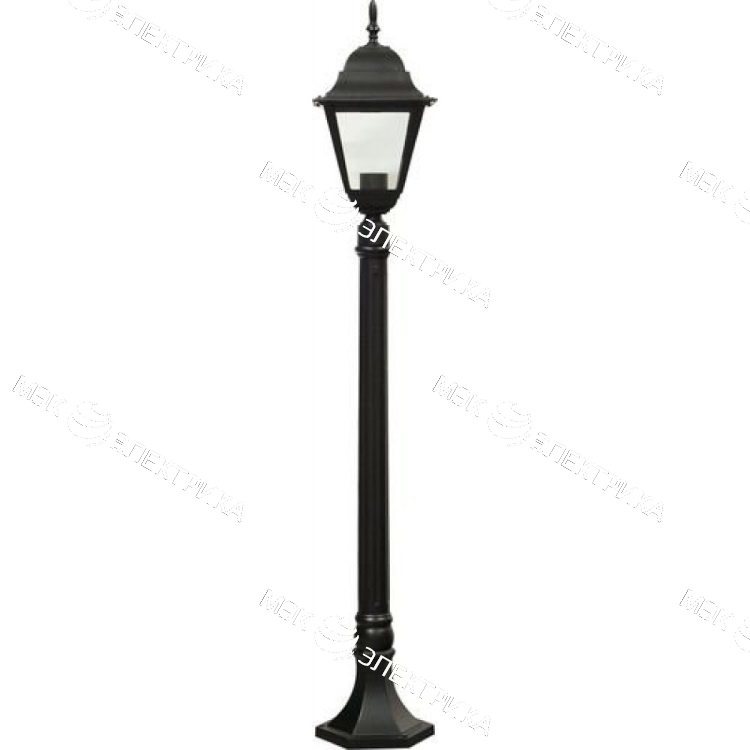 Светильник садово-парковый 100W 230V E27 черный, 4210 "Классика" Feron