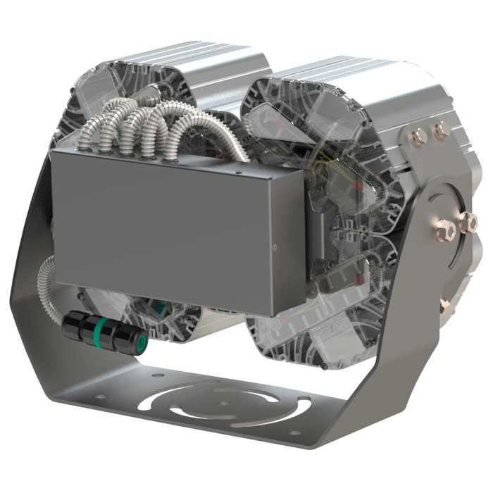 Светильник L-lego II 250 banner/225/К15/4.0K/01/L100/IKIX-66/220AC IP66 поворотное крепление LEDEL L