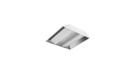 Светодиодный светильник "ВАРТОН" офисный встраиваемый отраженного света колотый лед 595*595*100мм 36 ВТ 6500К аварийный автономный постоянного действия