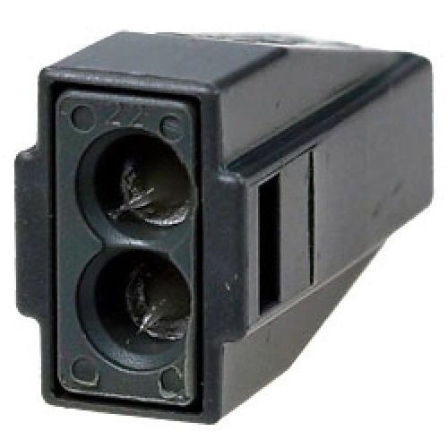 Клемма WAGO 773-302 на 2 провод.1-2,5мм (темносерый) 24А с/п(СНЯТ)