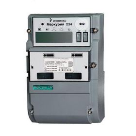 Электросчетчик Меркурий 234 ARTM-03 PB.L2 5(10)А/ 3*230/400В многотарифный,ЖКИ,оптопорт,RS485,PLCII
