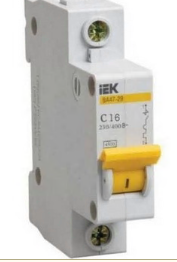 Выключатель автоматический модульный 1п D 3А 4.5кА ВА47-29 KARAT IEK MVA20-1-003-D Выключатель автоматический модульный 1п D 3А 4.5кА ВА47-29 KARAT IEK MVA20-1-003-D