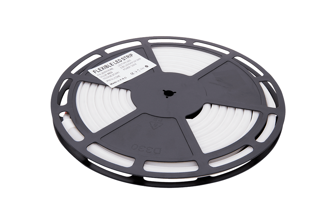 Термостойкая светодиодная лента красного свечения Термостойкая светодиодная лента красного свечения