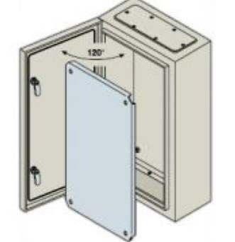 Монтажная плата, для бокса IP65, серии B, 36 мод. MP-3 Монтажная плата, для бокса IP65, серии B, 36 мод. MP-3