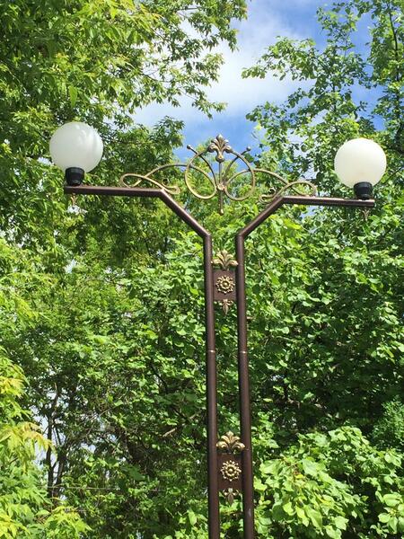 Рассеиватель РПА 85-003 (шар-пластик) синий d-250mm