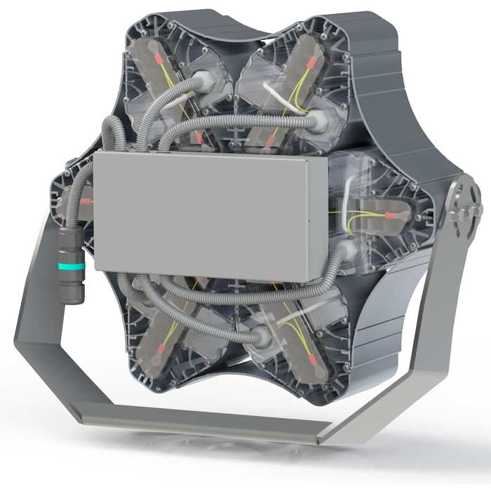 Светильник L-lego II 330 banner/270/Г30/4.0K/01/L100/IKIX-66/220AC IP66 поворотное крепление LEDEL L