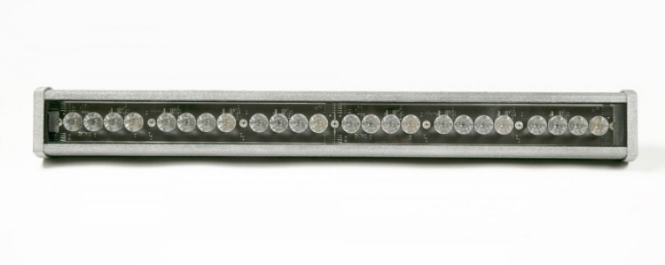 Линейный монохромный светодиодный светильник IntiLINE ILF10-1W50-80CH-30 холодный белый, на кронштейне