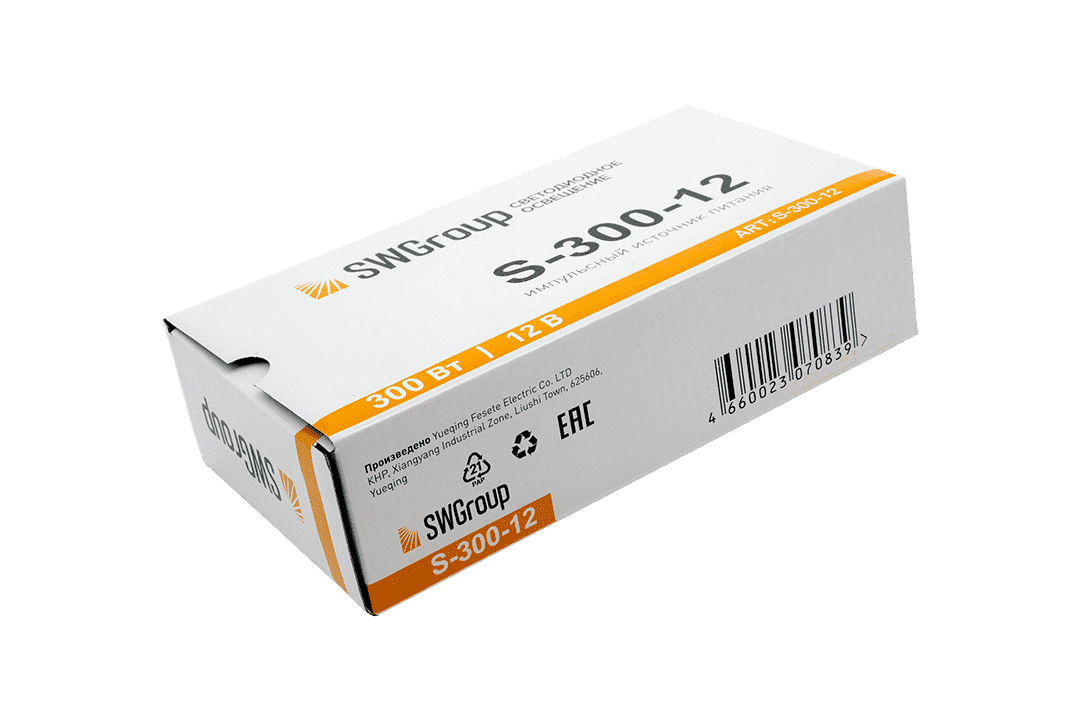 Блок питания S-300-12