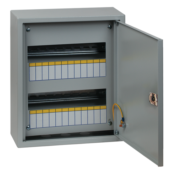 Щит ЩРН-24 (з) пласт. замок EKF mb21-24n Щит ЩРН-24 (з) пласт. замок EKF mb21-24n