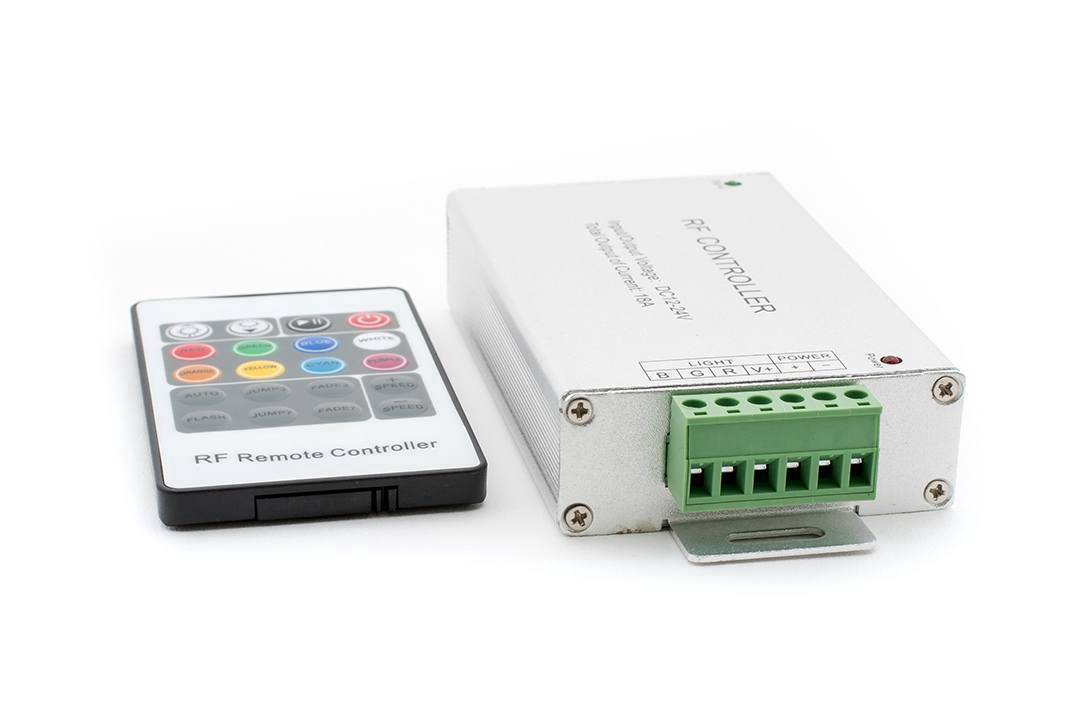 Контроллер для ленты RF-RGB-20-18A Контроллер для ленты RF-RGB-20-18A