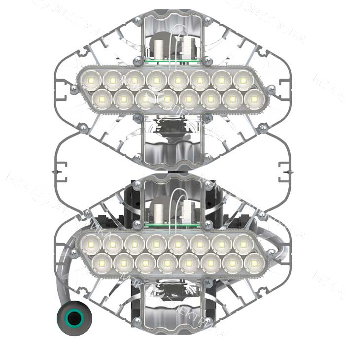 Светильник L-lego II 110/90/К15/5.0K/L210/01/IKIX-32/220AC IP66 подвесное крепление LEDEL LII049