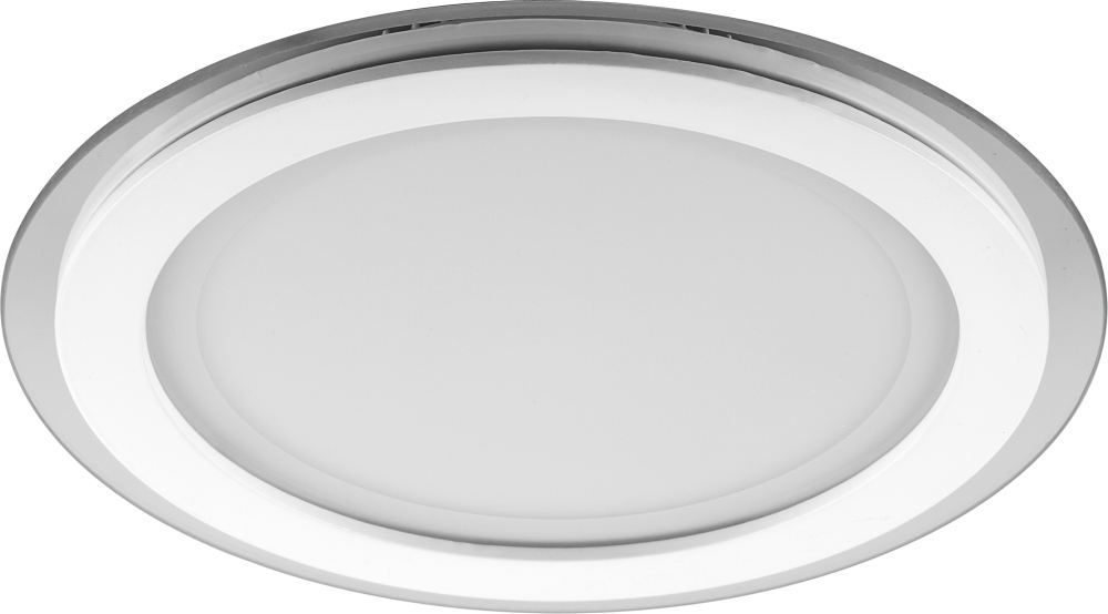 Светильник встраиваемый со светодиодами AL9010 6W/480Lm/4000К/хром Feron