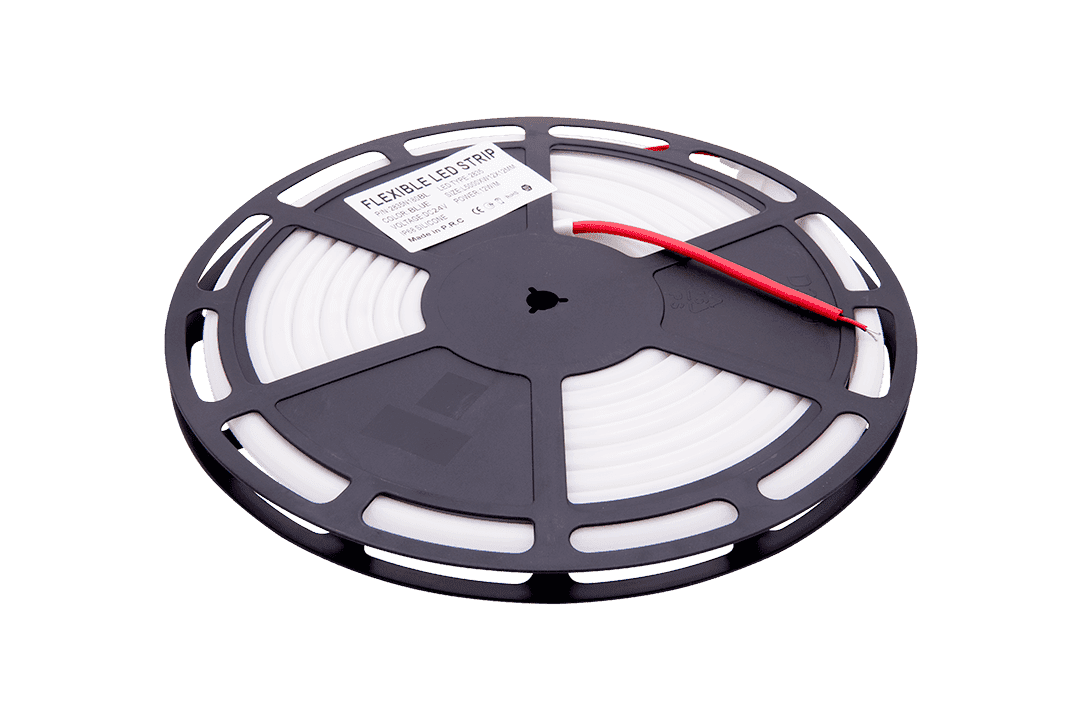 Термостойкая светодиодная лента синего свечения Термостойкая светодиодная лента синего свечения