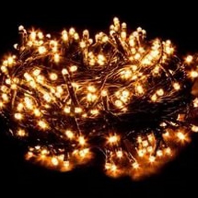 Гирлянда 24V 600 LED 3300K, 21W, с 48W-драйвер , IP 65, шнур 5м 0.2мм, CL08