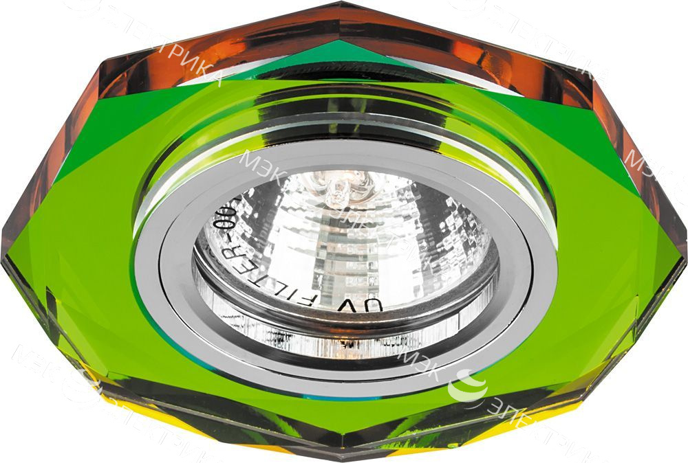 Светильник встраиваемый Feron 8020-2 потолочный MR16 G5.3 мультиколор