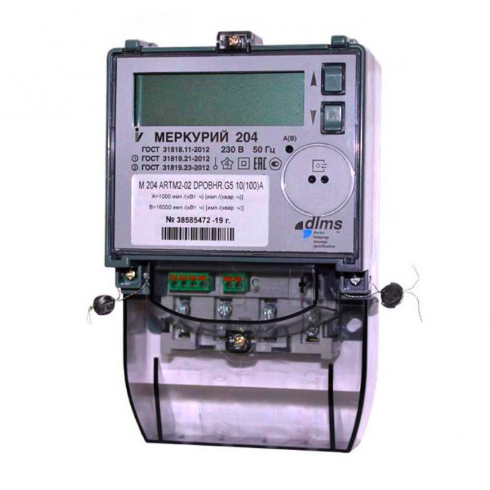 Электросчетчик Меркурий 204 ARTM-02 DPOBHR