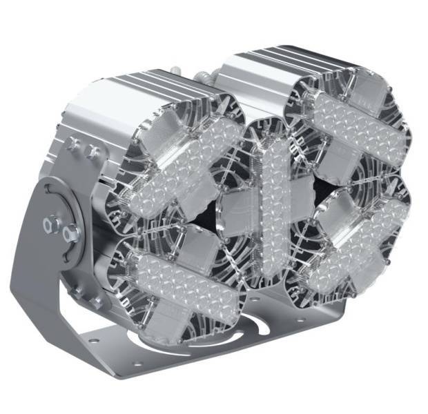 Светильник L-lego II 250 banner/202/Д/5.0K/01/L100/IKIX-66/220AC IP66 поворотное крепление LEDEL LII