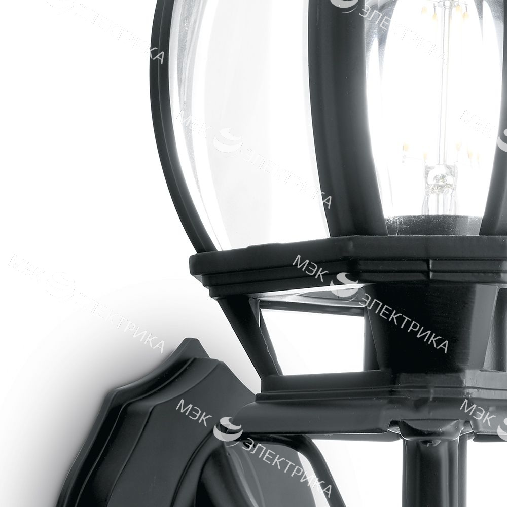 Светильник садово-парковый, 100W 230V E27 черный, 8101/PL8101