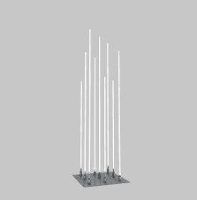 Декоративный светильник iGuzzini Typha Bollard Steel ADT0.713 (1000mm) Декоративный светильник iGuzzini Typha Bollard Steel ADT0.713 (1000mm)
