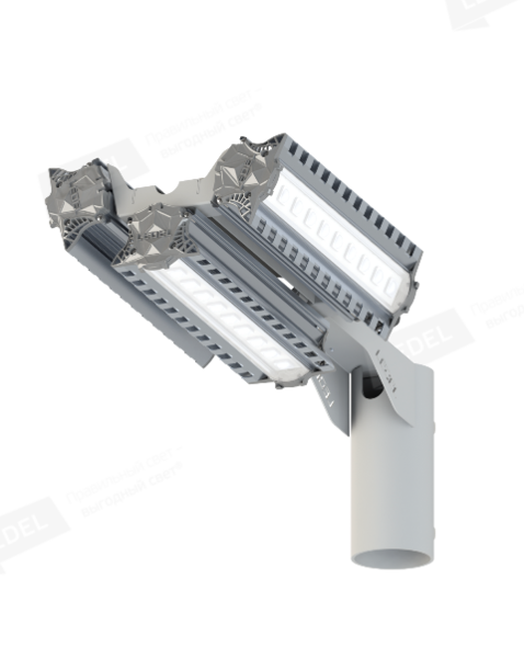 Светильник L-street 40 Turbine/15-100/Ш3-К15/5.0K/01/SKV-515GP/220AC IP66 СК/GP консольное GP крепление LEDEL LSTRGP0004