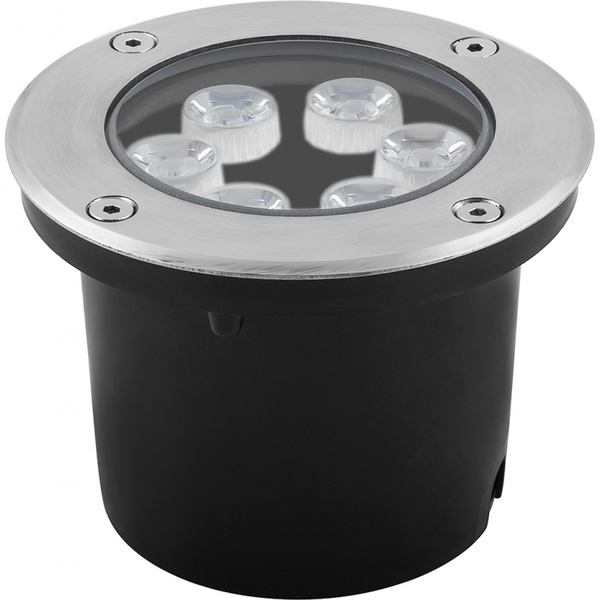 Светильник тротуарный, 6LED холодный белый, 6W, 120*H90mm, IP 67, SP4112