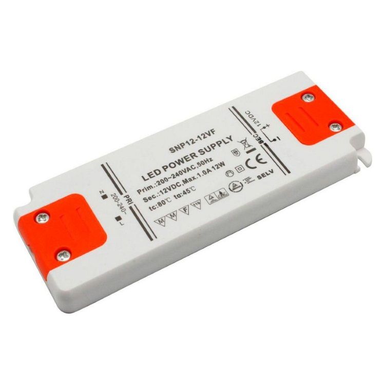 Трансформатор электронный для светодиодной ленты 6W 12V (драйвер), LB050