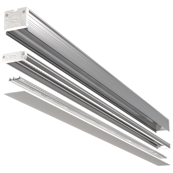 Светильник поворотный L-fusion Office 30 Вт 4000 К