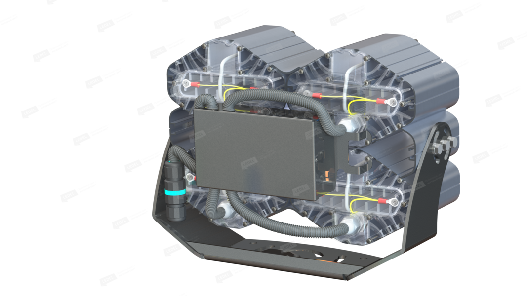 Светильник L-lego II 165 banner/135/Г30/5.0K/01/L100/IKIX-63/220AC IP66 поворотное крепление LEDEL L