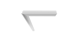 Светильник Universal-Line встр. L-поворот 650*650*69мм 38Вт 4000К IP40 правый/левый аварийный автономный постоянного действия