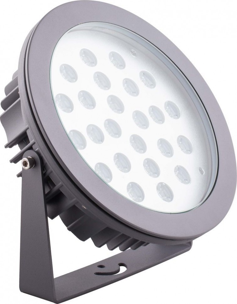 Светодиодный прожектор ЛЮКС, D240xH240, IP67 24W AC230V, RGB,LL-877