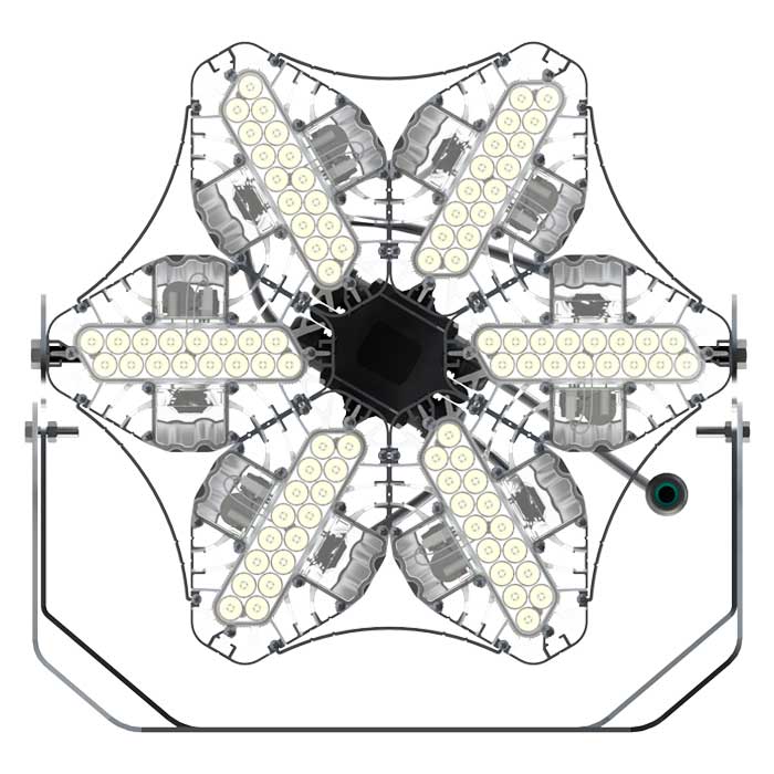 Светильник L-lego II 330 banner/270/Г30/4.0K/01/L100/IKIX-66/220AC IP66 поворотное крепление LEDEL L