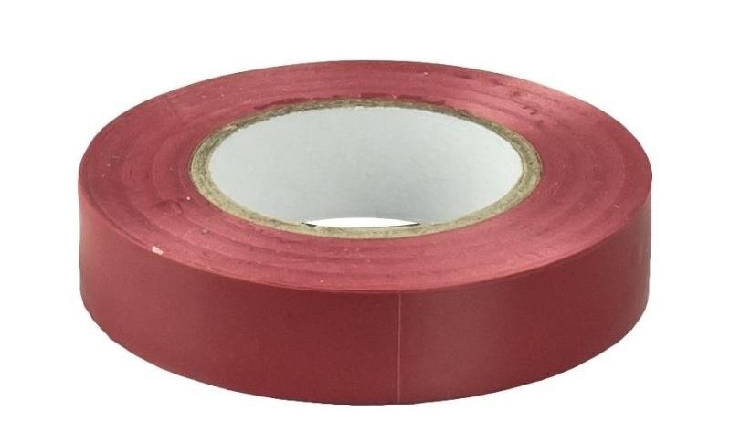 Изолента ПВХ 19х20 красная  Изолента ПВХ 19х20 красная