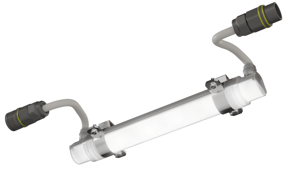 Светильник L-line A 3.0/54/Д/5.0K/03/IKVII-112/33-38DC IP66 матов. колба накладное крепление LEDEL 7