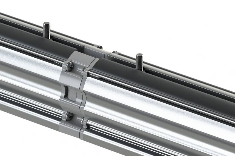 Торгово-складской светодиодный светильник L-TRADE 55/4500/Д 48Вт IP52 5000K/IKIII-13 EASY LOCK накладное крепление