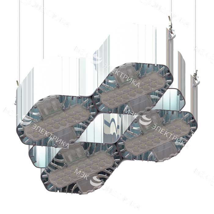 Светильник L-lego II 220/160/Д/5.0K/L100/01/IKIX-34/220AC IP66 подвесное крепление LEDEL LII167