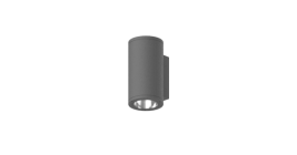 Светодиодный светильник "ВАРТОН" архитектурный Gutta Single 1x10Вт 5000К IP67 линзованный 10 градусов RAL9003 белый