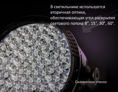 Светильник L-banner 600/600/К15/5.7K/04/220AC IP66 Sport поворотное крепление LEDEL 409011