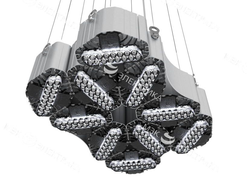 Светильник L-lego II 110/80/Д/5.0K/L210/01/IKIX-32/220AC IP66 подвесное крепление LEDEL LII163