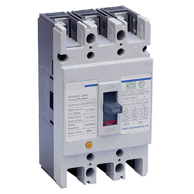 Автоматический выключатель NM1-63S/3Р 50A 15кА (CHINT) Автоматический выключатель NM1-63S/3Р 50A 15кА (CHINT)