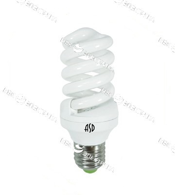 Лампа энергосберегающая E27 20W 4000К 1000Лм SPIRAL-econom ASD