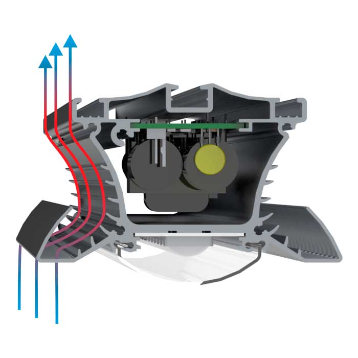 Светильник L-industry 120 Turbine/100/Д/5.0K/01/IKV-24/220AC IP66 поворотное крепление LEDEL 5241120