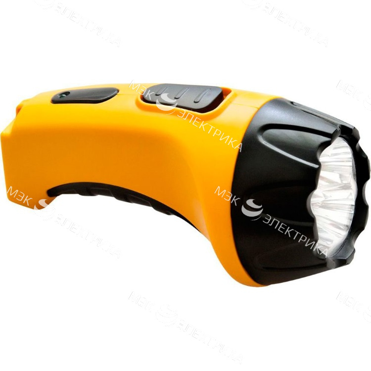 Фонарь аккумуляторный, 7 LED DC (свинцово-кислотная батарея), желтый, TH2294 (TH93B)